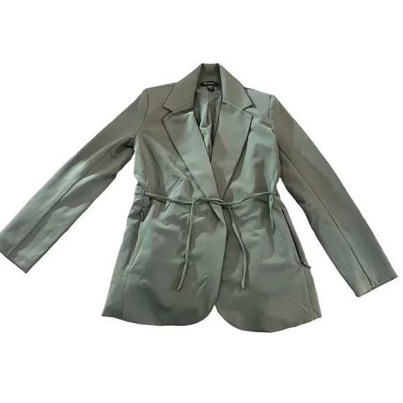 NW0T Athleta Olive Green Endless Blazer‎ Size 4 - Picture 1 of 3